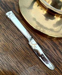 Vintage sølvsmørkniv