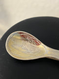 Antik sølvbroche