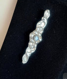 Jugend sølvbroche