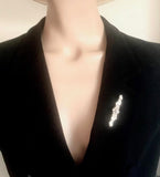 Jugend sølvbroche