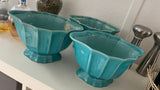 3 Art Deco jardinieres