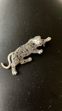 Art Deco sølvbroche fra 1930