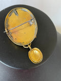 Antik Art Nouveau broche