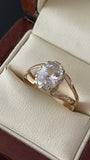 14 karat vintageguldring